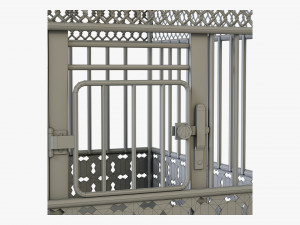 Birdcage Flapper Style 3D Модель