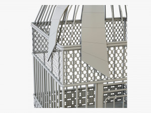 Birdcage Flapper Style 3D Модель