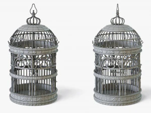 Birdcage Classic Victorian 3D Model