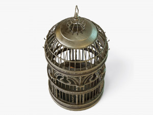 Birdcage Classic Victorian Model 3D