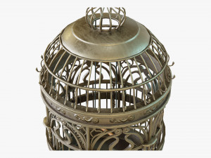 Birdcage Classic Victorian Model 3D