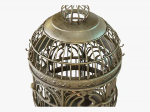 Birdcage Classic Victorian 3D Model