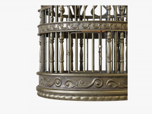Birdcage Classic Victorian Model 3D