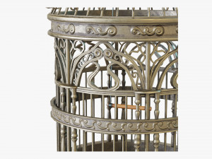 Birdcage Classic Victorian Model 3D