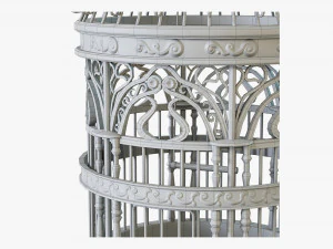 Birdcage Classic Victorian 3D Model