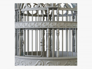 Birdcage Classic Victorian Model 3D