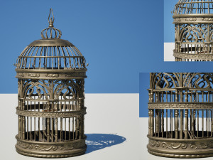 Birdcage Classic Victorian Model 3D