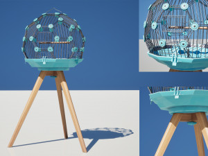 Birdcage Geo 3D Модель