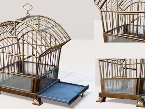 Birdcage Geo 3D Модель