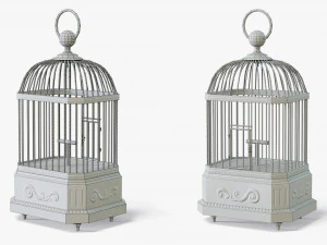 Birdcage Neoclassical 3D Model