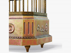 Birdcage Neoclassical 3D Model