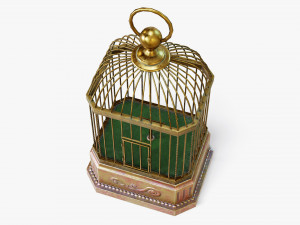 Birdcage Neoclassical 3D-Modell