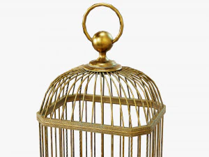 Birdcage Neoclassical 3D Model