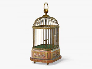 Birdcage Neoclassical 3D Model