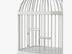 Birdcage Neoclassical 3D Model