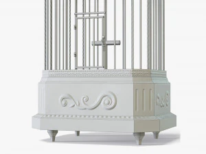 Birdcage Neoclassical 3D Model