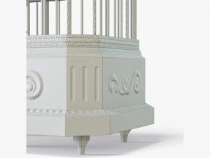 Birdcage Neoclassical 3D-Modell