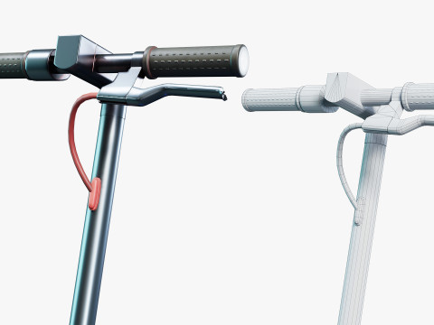 Kick Scooter 3D Model