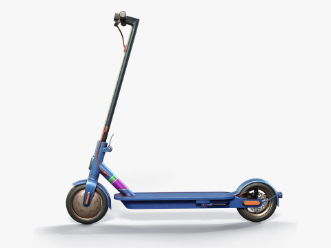 Kick Scooter 3D Model