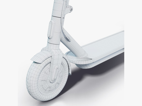 Kick Scooter 3D Model