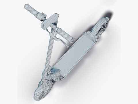 Kick Scooter 3D Model