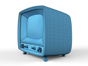 tv stylized Modello 3D