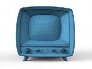 tv stylized Modello 3D