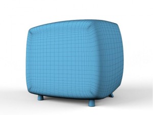 tv stylized Modello 3D