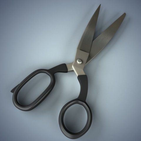 scissors 3D Модель .c4d .max .obj .3ds .fbx .stl .blend 