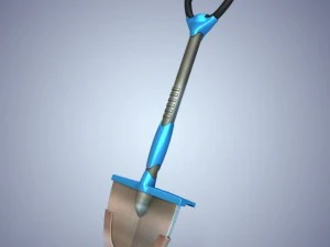 铲高科技 3D 模型