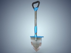 shovel hitech 3D Model