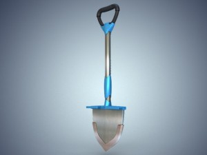 shovel hitech 3D Model