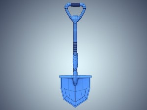 shovel hitech 3D Model
