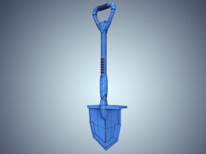 shovel hitech 3D Model