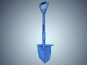 shovel hitech 3D Model