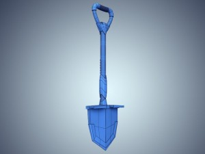 shovel hitech 3D Model