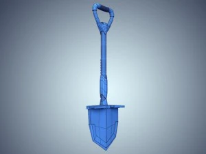 shovel hitech 3D Model
