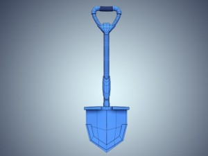 shovel hitech 3D Model