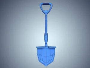 shovel hitech 3D Model