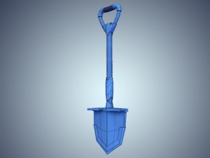 shovel hitech 3D Model
