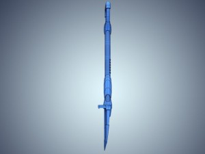 shovel hitech 3D Model