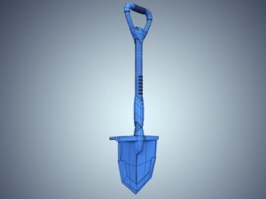 shovel hitech 3D Model