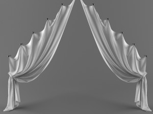 curtain 3D Model
