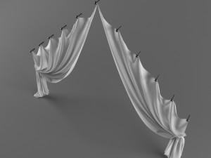 curtain 3D Model