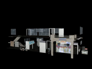 urban building 3D Model
