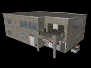 urban building Modelo 3D