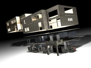urban building 3D Model