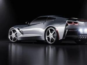 corvette c7 stingray 2014 3D Model
