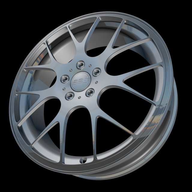bbs rim nurbs Model 3D .c4d .max .obj .3ds .fbx .stl .blend 