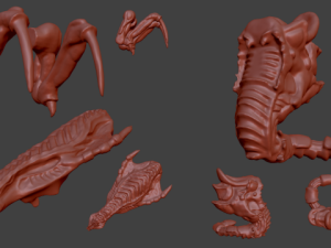 hydralisk 3D मॉडल